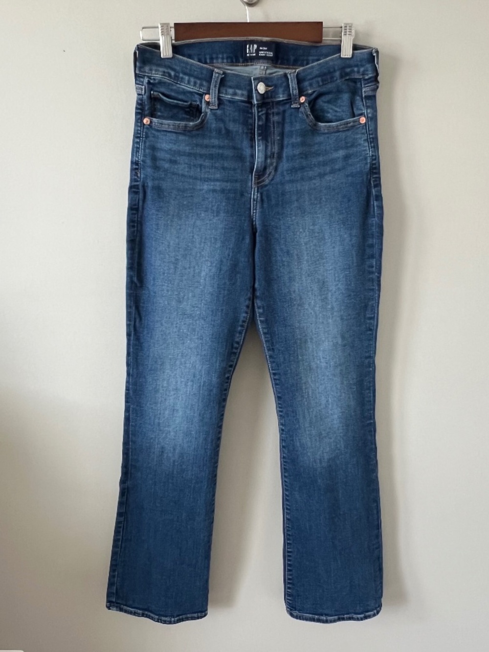 Gap Denim 10/30R Women's Universal Baby Boot Medium Wash Stretch Jeans
